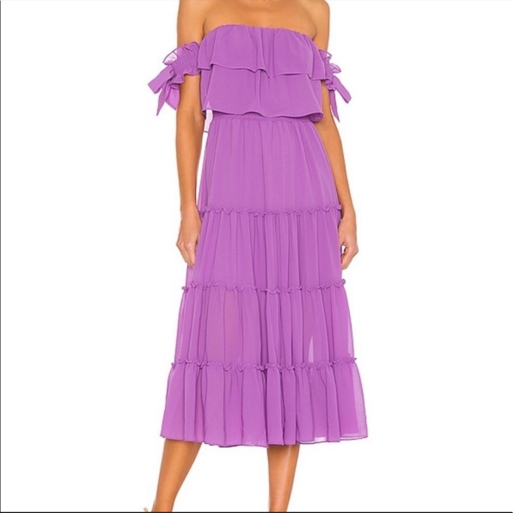 Misa LA Micaela dress in dark lilac. Size M, worn once